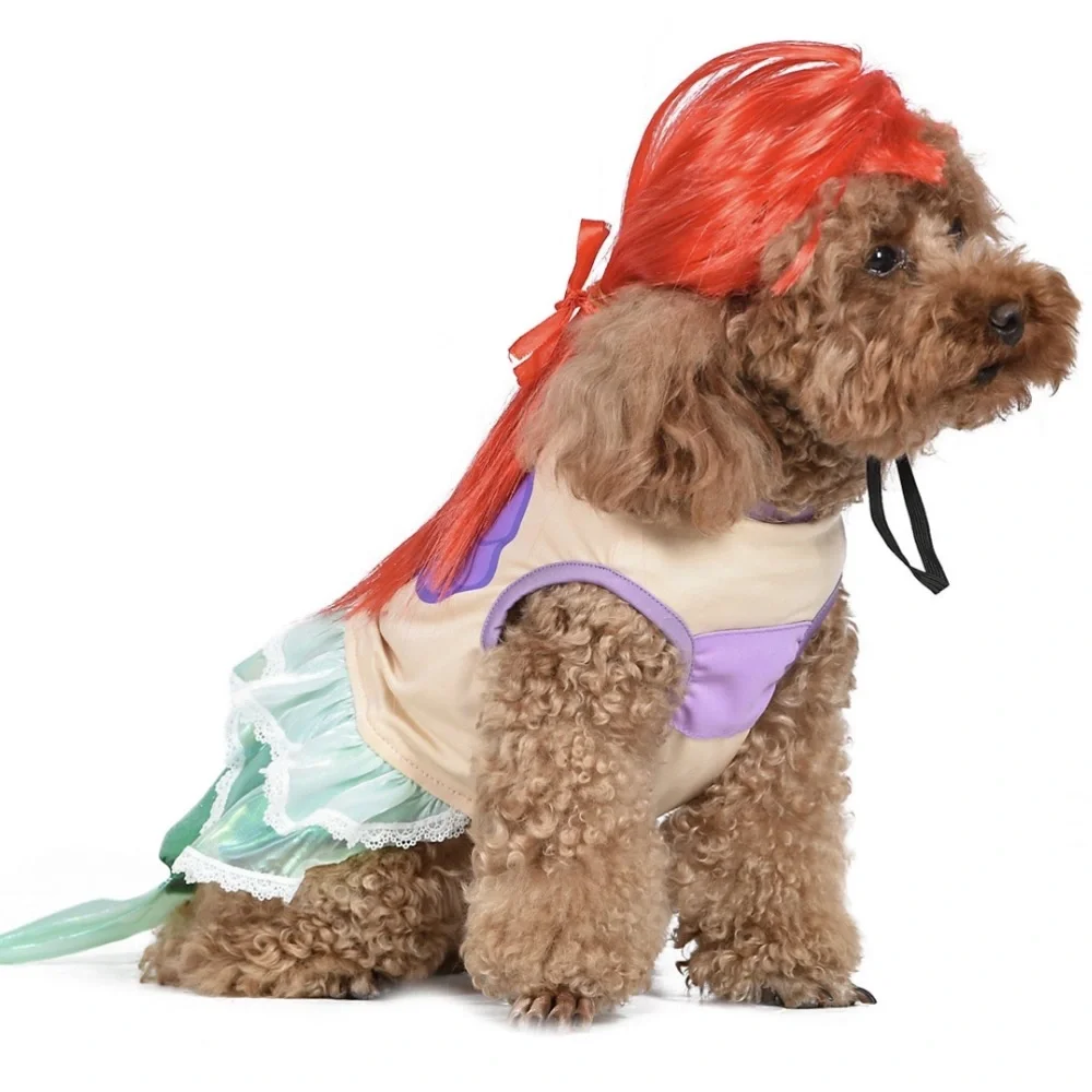 Little Mermaid Dog Costume XL